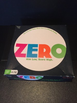 ZERO GAME Aim Low, Score High University Games 100% Complete 