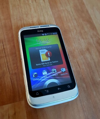 HTC Wildfire-S PG76100 in arctic-weiß  ( gesperrt )
