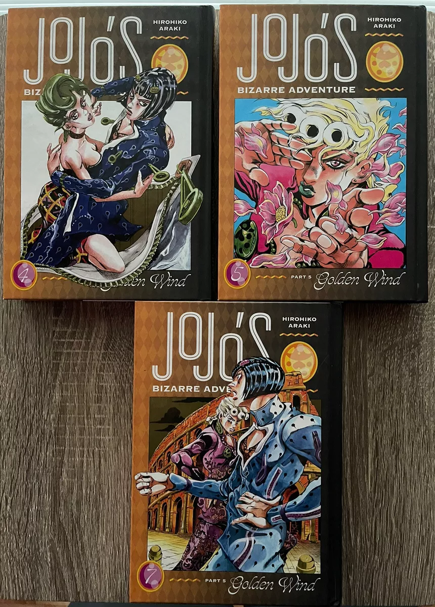 JoJo's Bizarre Adventure: Part 5--Golden Wind, Vol. 1 by Hirohiko Araki,  Hardcover