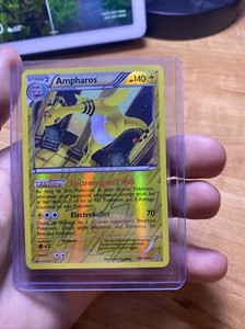 Pokémon TCG Ampharos Dragons Exalted 40/124 Reverse Holo Holo Rare