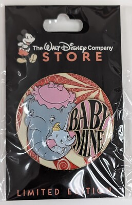 2024 D23 Expo DEC .. The Songs We Grew Up With .. DUMBO Baby Mine .. Pin LE 400