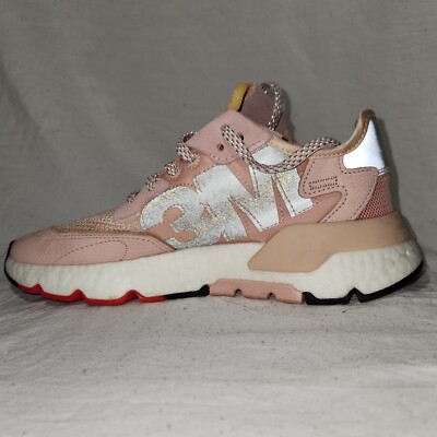Adidas Nite Jogger Womens Sz Pink 3M Collab Athletic