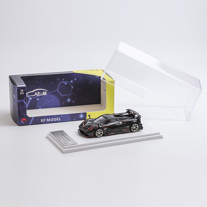 XF 1:64 Model Car Pagani Imola Racing Alloy Sport Vehicle Collection - Black