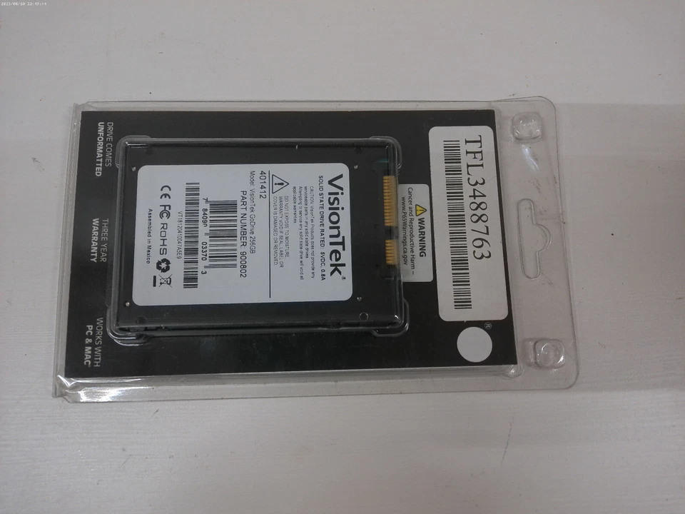 Visiontek Go Drive 256 Gb 2.5" Internal Solid State Drive - Sata - 550 Mb/s - Image 3 of 4
