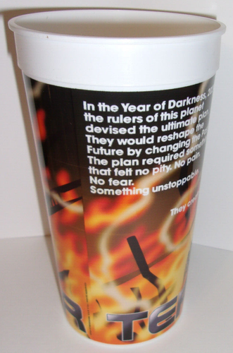 Rarität FR Terminator Movie Sci Fi Collectors Cup Schwarzenegger T 1000 AUSVERKAUFT - Bild 2 von 2