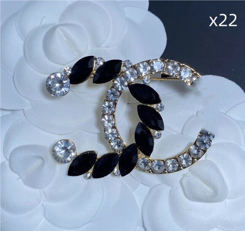 Flower Lady Enamel Charm Jewellery Crystal Brooch Pin Rhinestone Pearls Corsage - Picture 75 of 100