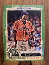 2017 Topps Gypsy Queen - Green #110 David Paulino (RC)