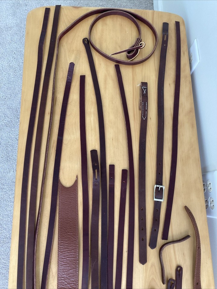 Leather Goods Rope Lot Craft Cowboy Horse Reins eBay