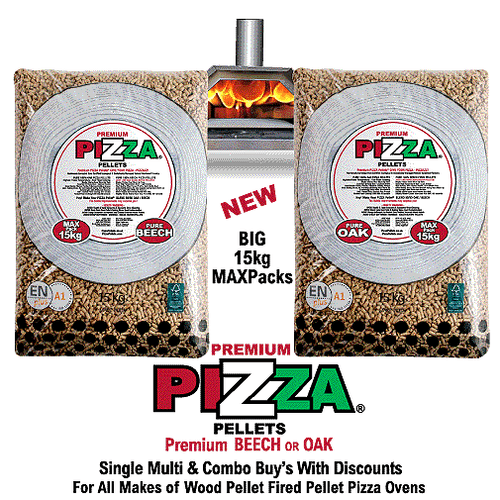 Premium Pizza Oven Pellets 100% Oak - 100% Beech for Pellet Pizza Ovens Ooni etc - Imagen 16 de 16