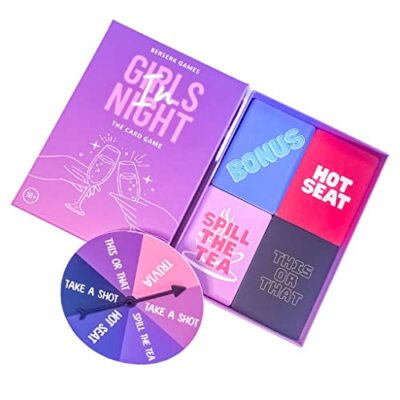 Girls Night in - The Drinking Card Game | Party Game | Adult Games for Partie...