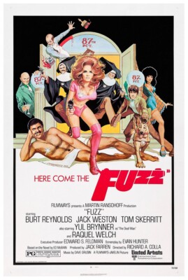Fuzz 1972 - Raquel Welch - Classic Movie Poster