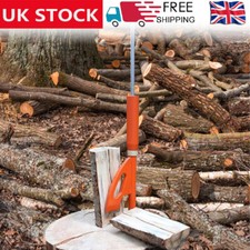 Efficient Mn Steel Manual Log Splitter Wood Axe Kindling Hatchet Firewood Tool