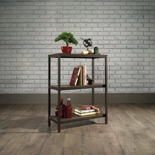 Curiod 3 Shelf Bookcase, Charter Oak Finish