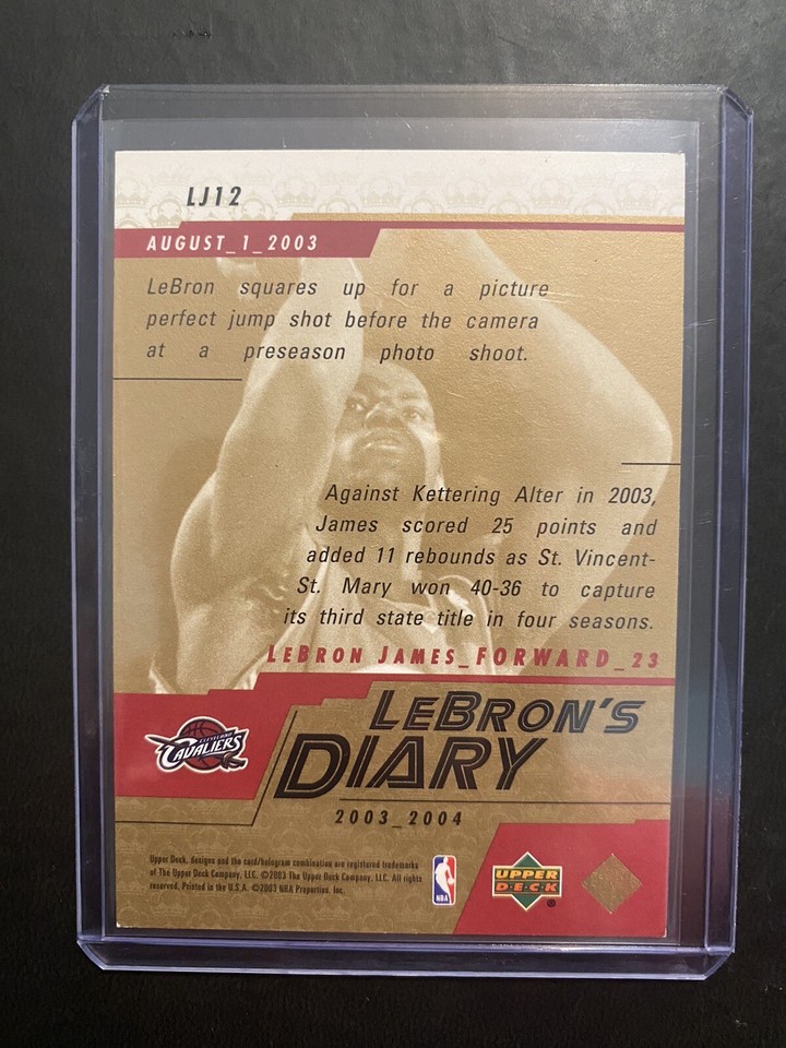 2004 Upper Deck Naxcom LeBron James RC #NNO, GSC Gem Mint 10 Quick 2004 Upper Deck Naxcom LeBron James RC #NNO, GSC Gem Mint 10 Quick