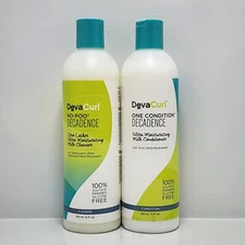 DevaCurl No-Poo Decadence Shampoo & One Conditioner Decadence 12 oz DUO | New