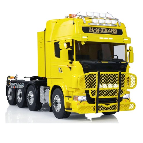 LESU Metal Chassis 1/14 RC Tractor Truck 8X8 Car Light Sound Equipment Rack - Picture 12 of 12