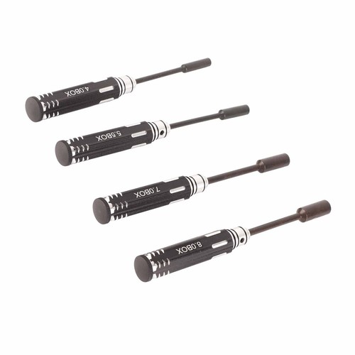thumbnail: 4 Stuks RC Auto Inbussleutel Set – Hex Socket Drivers 4.0, 5.5, 7.0, 8.0 Mm – Voor Modelauto's En Vliegtuigen