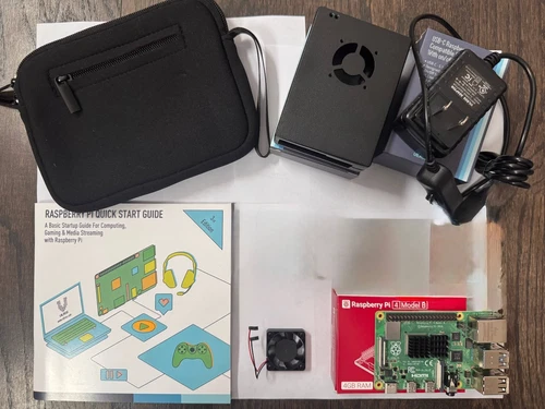 Raspberry Pi 4 Model B 4GB / Vilros Basic Starter Kit / Aluminum Alloy Case