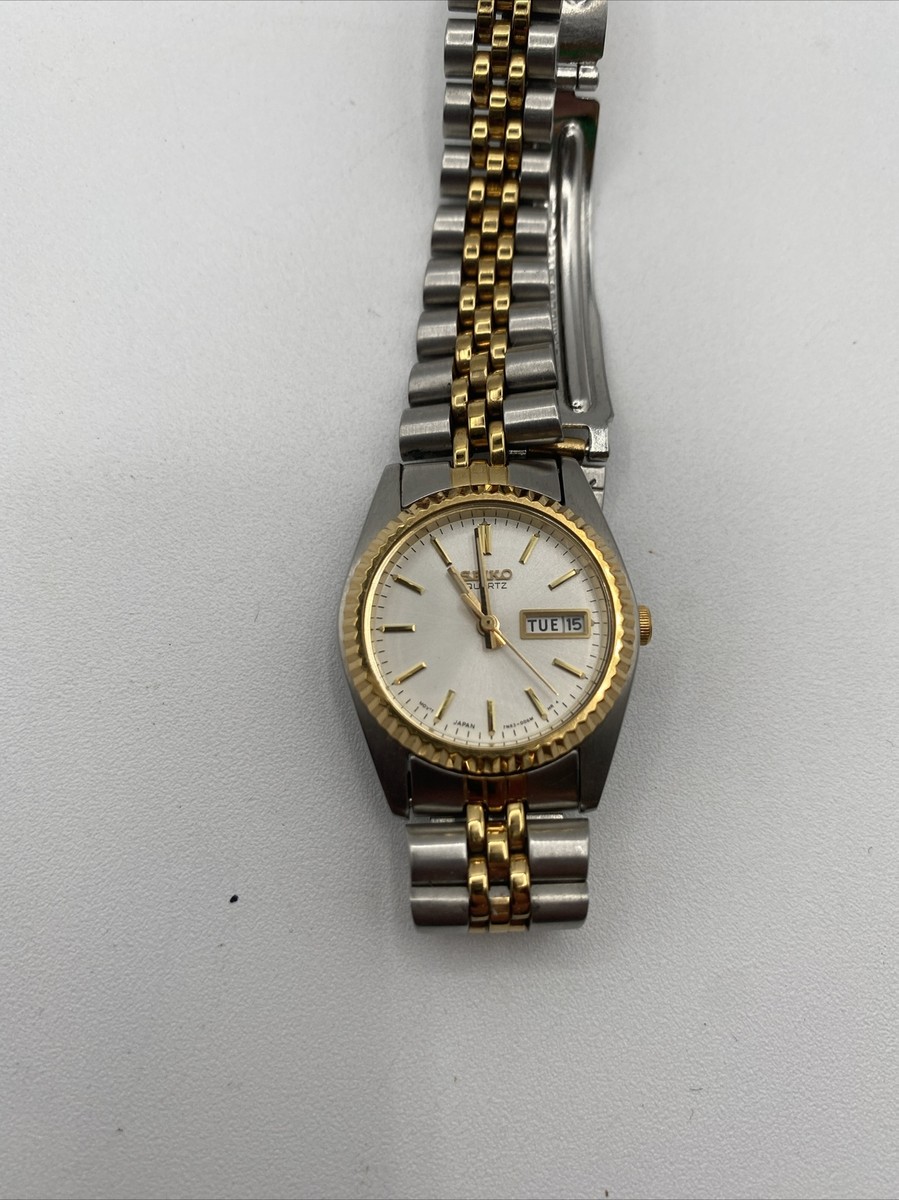 Seiko Quartz Womens watch 7N83 0041 A4; As is, needs battery