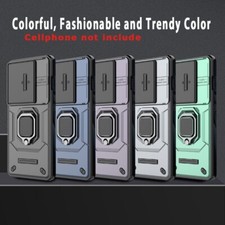Natural Tactility Dustproof Push-Window TPU PC Case with Bracket for Oneplus 13R