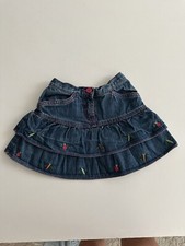 Vintage Gymboree Girls 4 4T Skirt Grown With Love Vegetable Vegetarian 2004 Y2K