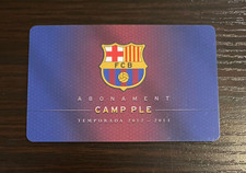 Boleto del pase de temporada 2012/2013 Barcelona Lionel Messi 91 goles en récord de 1 año FR