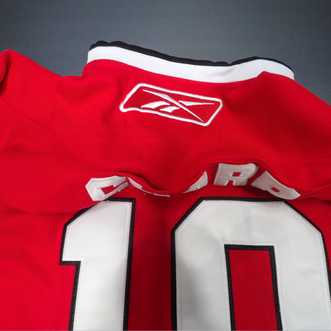 REEBOK CCM NHL PATRICK SHARP 10 CHICAGO BLACKHAWKS HOCKEY JERSEY+FIGHT