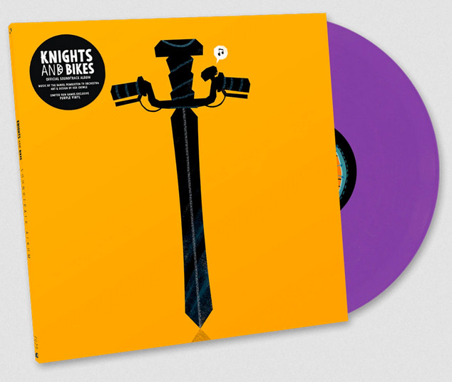 Саундтрек к фильму Рыцари и велосипеды Дэниела Пембертона, виниловая пластинка LRG NEW x/400