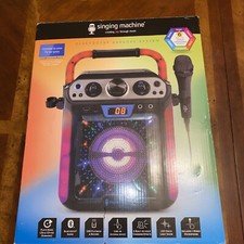 Singing Machine Groove Cube Hype Bluetooth Karaoke System