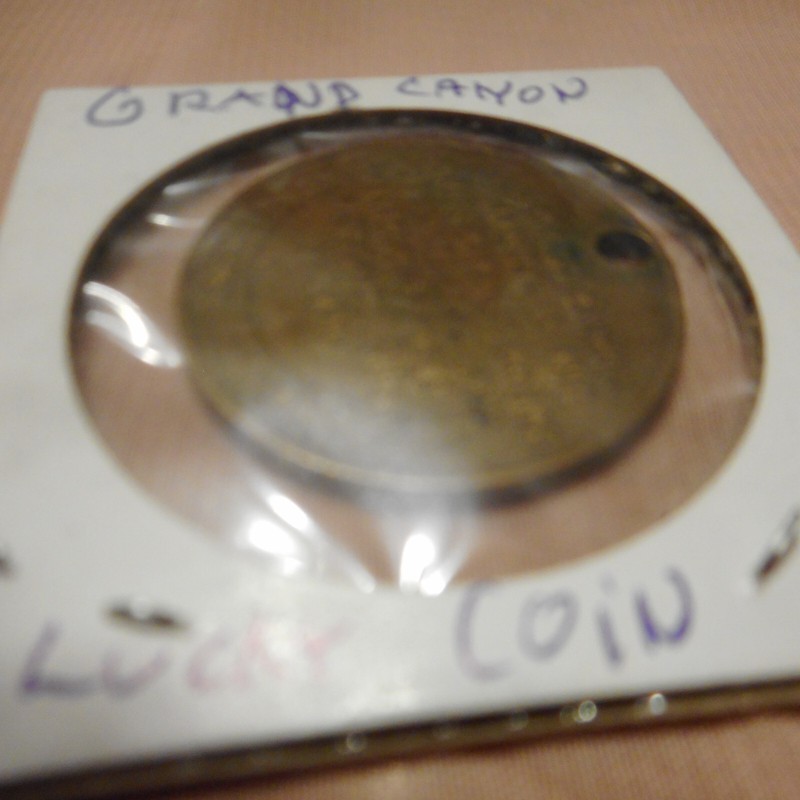 Very Old Token Grand Canyon National Park Lucky Coin