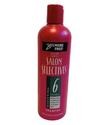 Salon Selectives Level 6 Shampoo Bodifying 18 Fl Oz New Discontinued Bottle