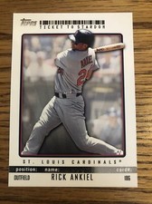 Rick Ankiel 2009 Topps Ticket To Stardom Cardinals #186   *A761*
