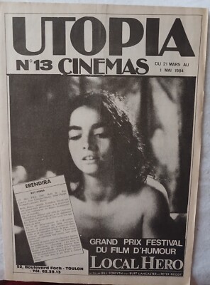 UTOPIA Toulon - Programm Nr. 13 - März Mai 1984 - Erendira - Lokalheld