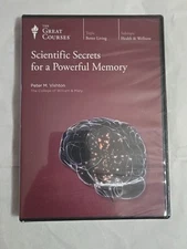 The Great Courses Scientific Secrets for a Powerful Memory DVD 2012 New Sealed
