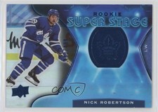 2020-21 Upper Deck Trilogy Rookie Super Stage Blue Foil /499 Nick Robertson 1x1