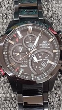 Casio Edifice EQB-500 Solar Quartz Men's Watch Stainless Steel 43mm
