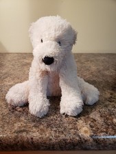Jellycat Perry Polar Bear Small Plush White Stuffie Retired 8"