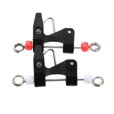 2pcs Trolling Clip Release Clips Bootfahren Angeln für Ausleger