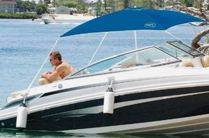 TAYLOR MADE PRODUCTS Anchorshade III Boat Shade 6' x 6', Light Blue