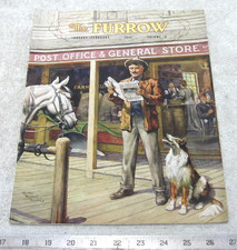 RARE 1949 JOHN DEERE 50TH ANNIVESARY FURROW MAGAZINE JAN FEB EDITION ORIGINAL