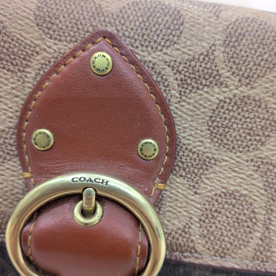 COACH Signature One Shoulder 2way Turn Lock Soho - Gem