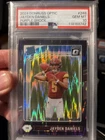 2024 Panini Donruss Optic - Rated Rookie Jayden Daniels Purple Shock PSA 10