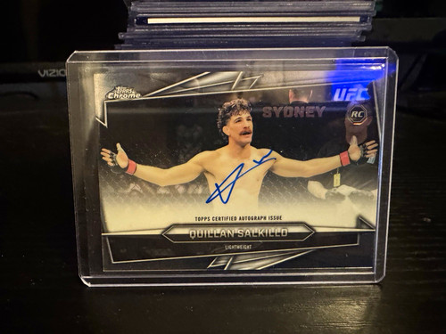 Topps 2026 Topps Chrome UFC Quillan Salkilld #BAV-QS RC Auto Autographs