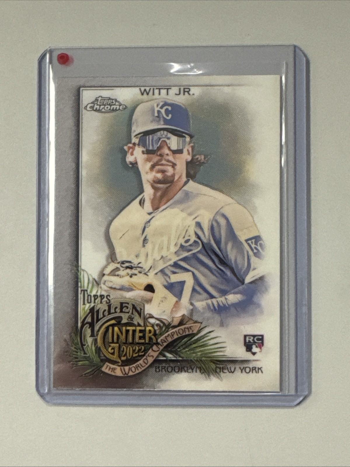 2022 Topps Chrome Allen And Ginter Bobby Witt Jr. #250 