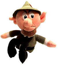 De colección Stuffins 1999 'Boss Elf' Rudolph El Reno Nariz Roja ~ ¡ENVÍO GRATUITO!