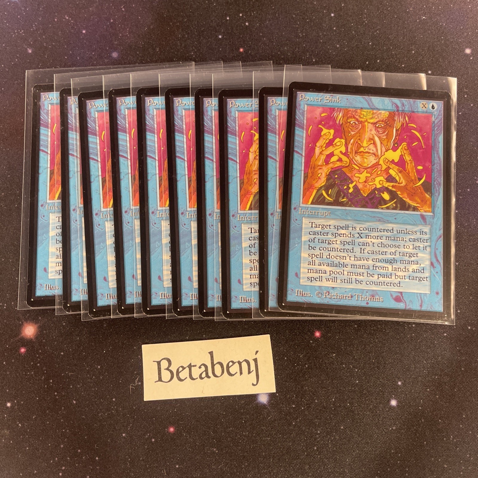 1x MTG Beta Power Sink from Estate Collection