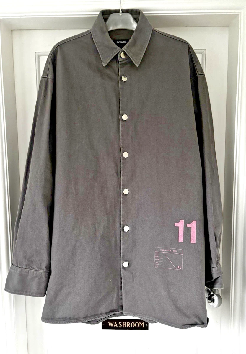 RAF SIMONS 18AW Denim Easy Fit Shirt 【公式通販】