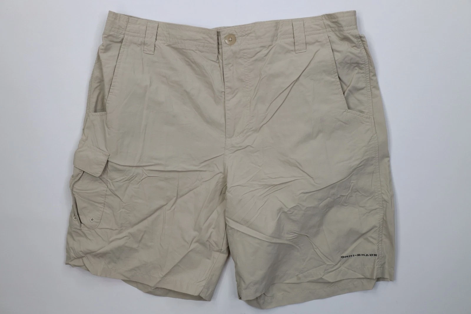 Vintage Y2K Columbia PFG Mens Large Performance Fishing Gear Above Knee Shorts