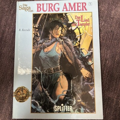 Die Saga von Burg Amer 1: Das Lied der Templer. HC. Splitter.