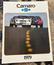 Chevrolet Camaro For 1979 Brochure Fcca25